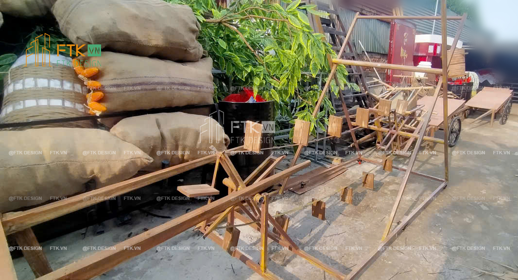 Đạo cụ thời chiến tranh, đạo cụ biểu diễn thời kháng chiến tổng hợp
